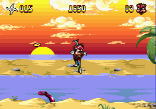 Zero the Kamikaze Squirrel screenshot 5 for Sega Mega Drive